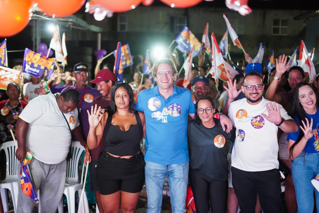 Marcelo Sobral no encontro no Parque dos Faróis, em Nossa Senhora do Socorro